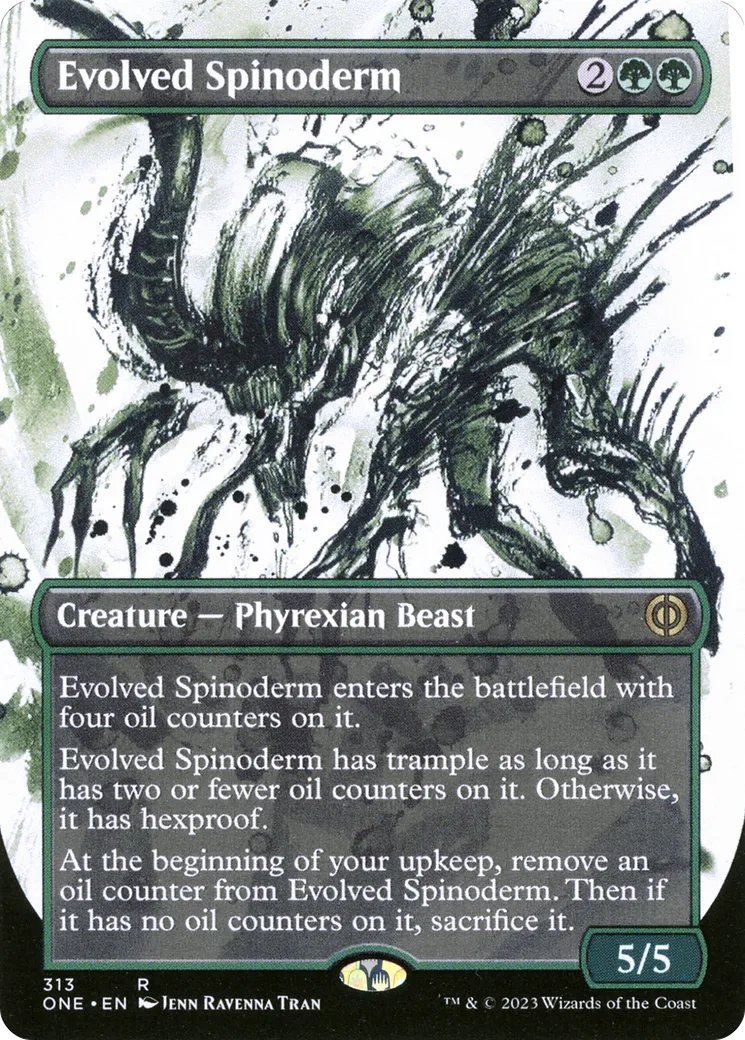 Evolved Spinoderm — Phyrexia: All Will Be One — Magic: The Gathering