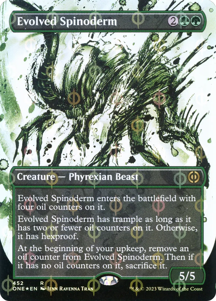 Spinoderme évolué — Phyrexia: All Will Be One — Magic: The Gathering
