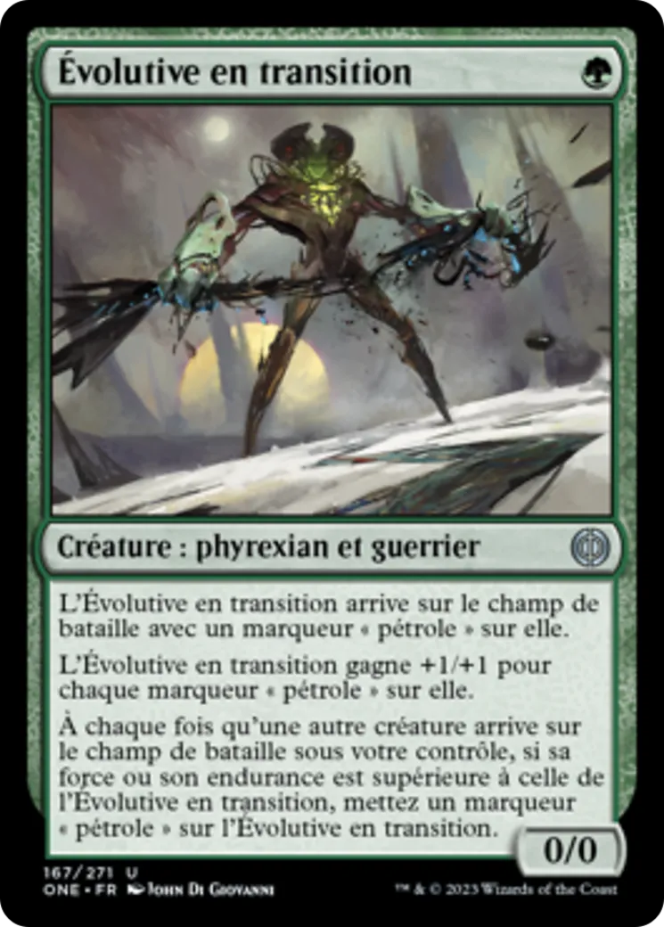Évolutive en transition — Phyrexia: All Will Be One — Magic: The Gathering