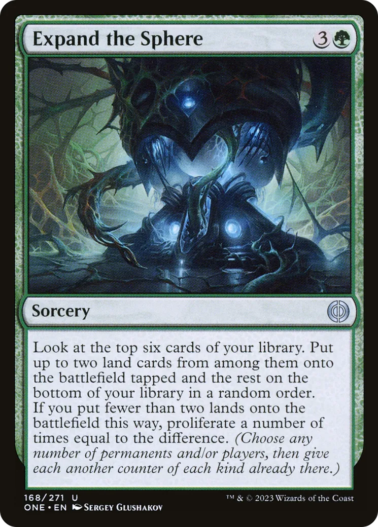 Extension de la sphère — Phyrexia: All Will Be One — Magic: The Gathering