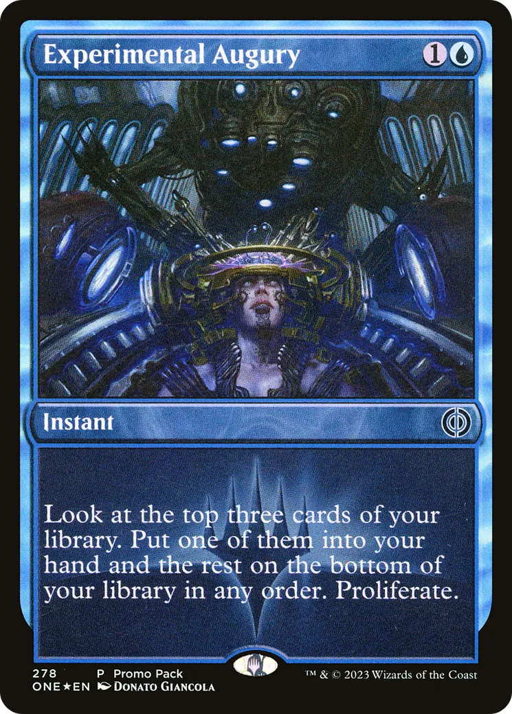 Experimental Augury — Phyrexia: All Will Be One — Magic: The Gathering