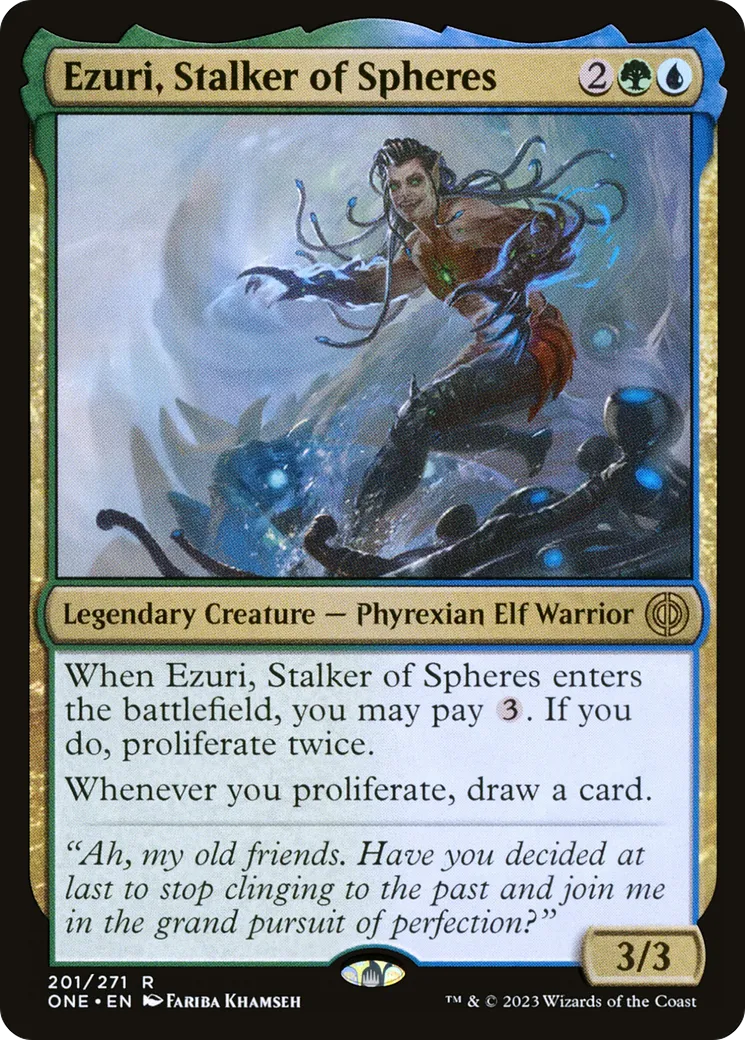 Ezuri, Stalker of Spheres — Phyrexia: All Will Be One — Magic: The Gathering