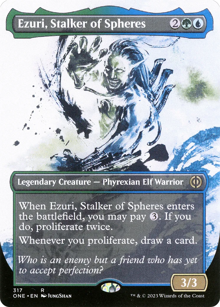 Ezuri, Stalker of Spheres — Phyrexia: All Will Be One — Magic: The Gathering