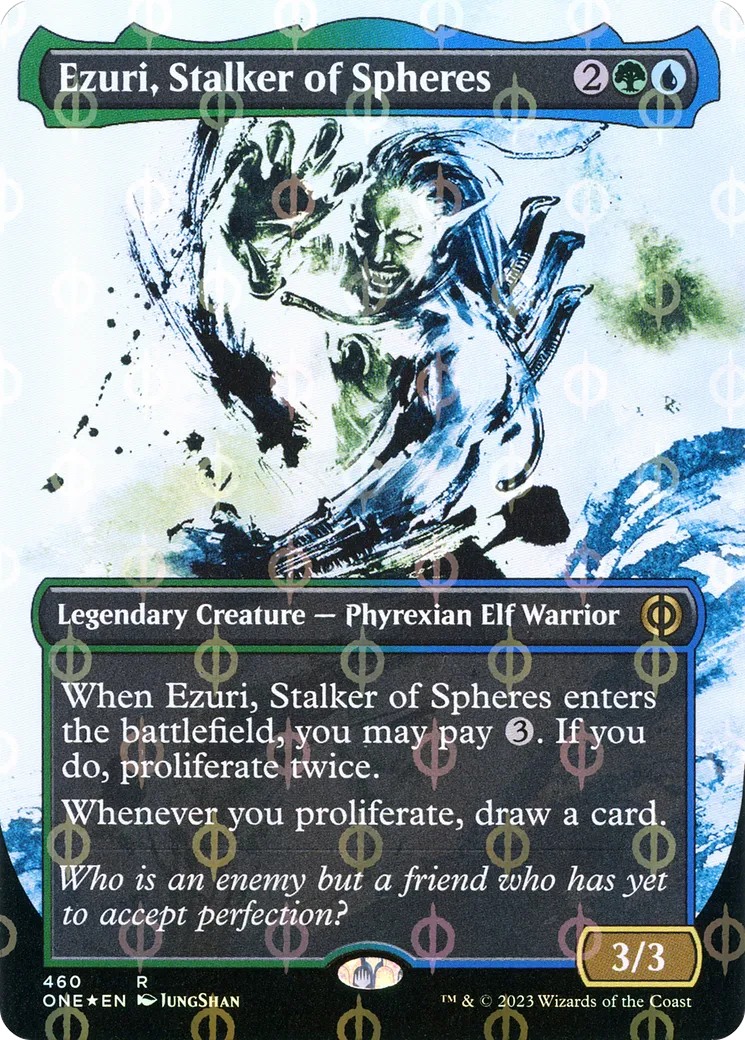 Ezuri, pisteur de sphères — Phyrexia: All Will Be One — Magic: The Gathering