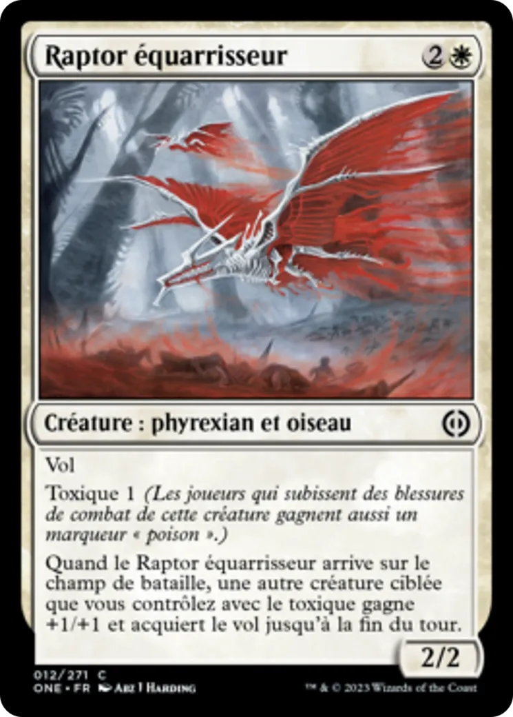 Raptor équarrisseur — Phyrexia: All Will Be One — Magic: The Gathering