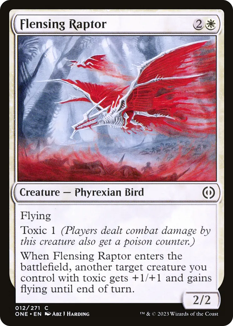 Raptor équarrisseur — Phyrexia: All Will Be One — Magic: The Gathering