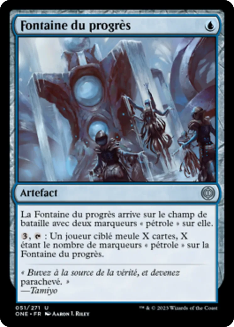 Fontaine du progrès — Phyrexia: All Will Be One — Magic: The Gathering
