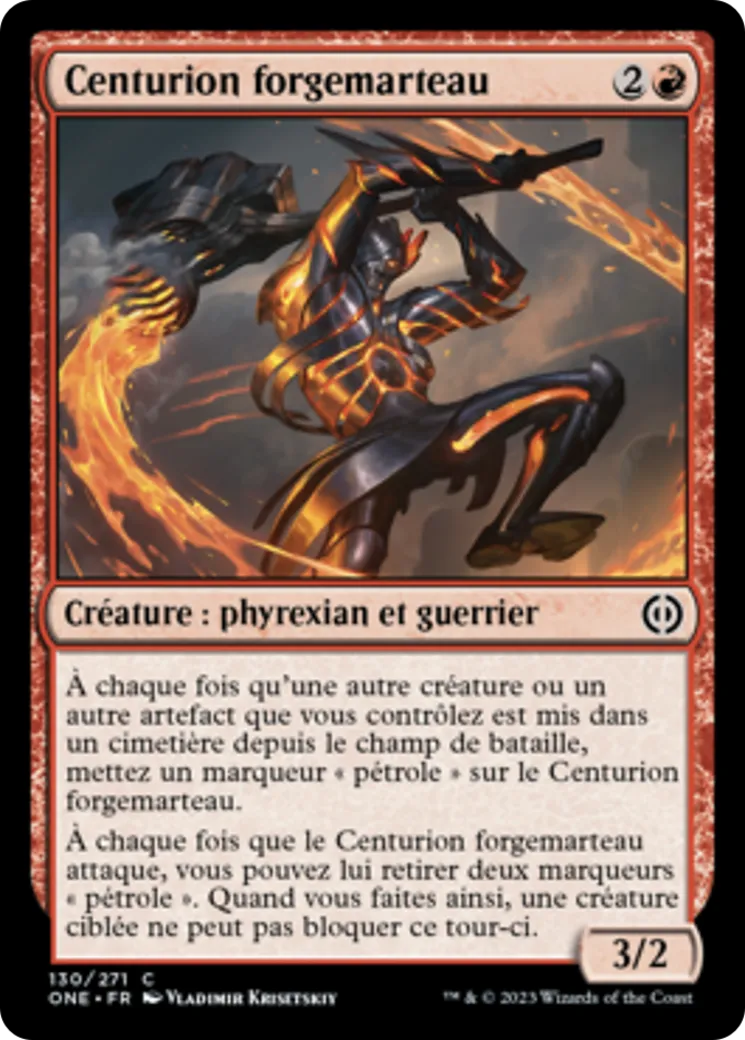 Centurion forgemarteau — Phyrexia: All Will Be One — Magic: The Gathering
