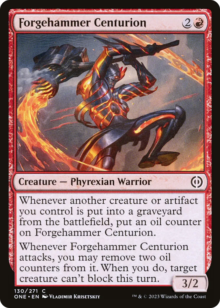 Centurion forgemarteau — Phyrexia: All Will Be One — Magic: The Gathering
