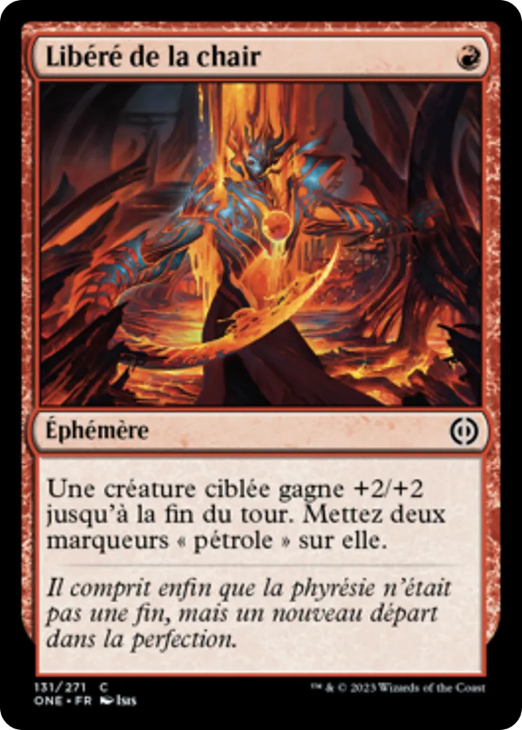 Libéré de la chair — Phyrexia: All Will Be One — Magic: The Gathering