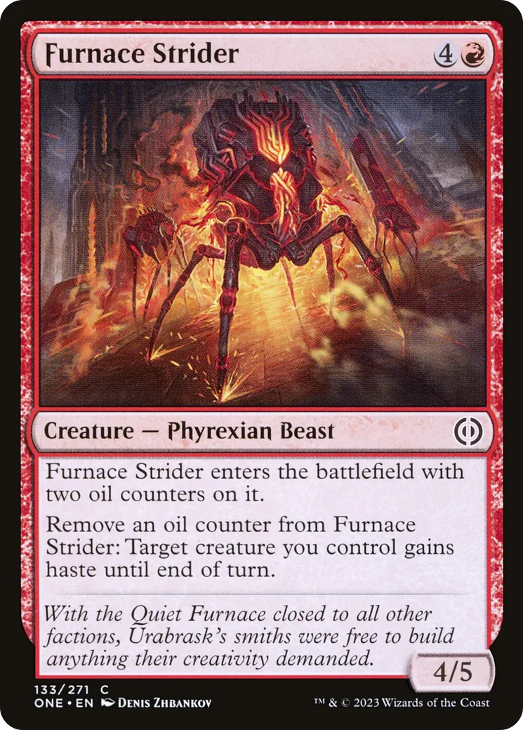 Furnace Strider — Phyrexia: All Will Be One — Magic: The Gathering