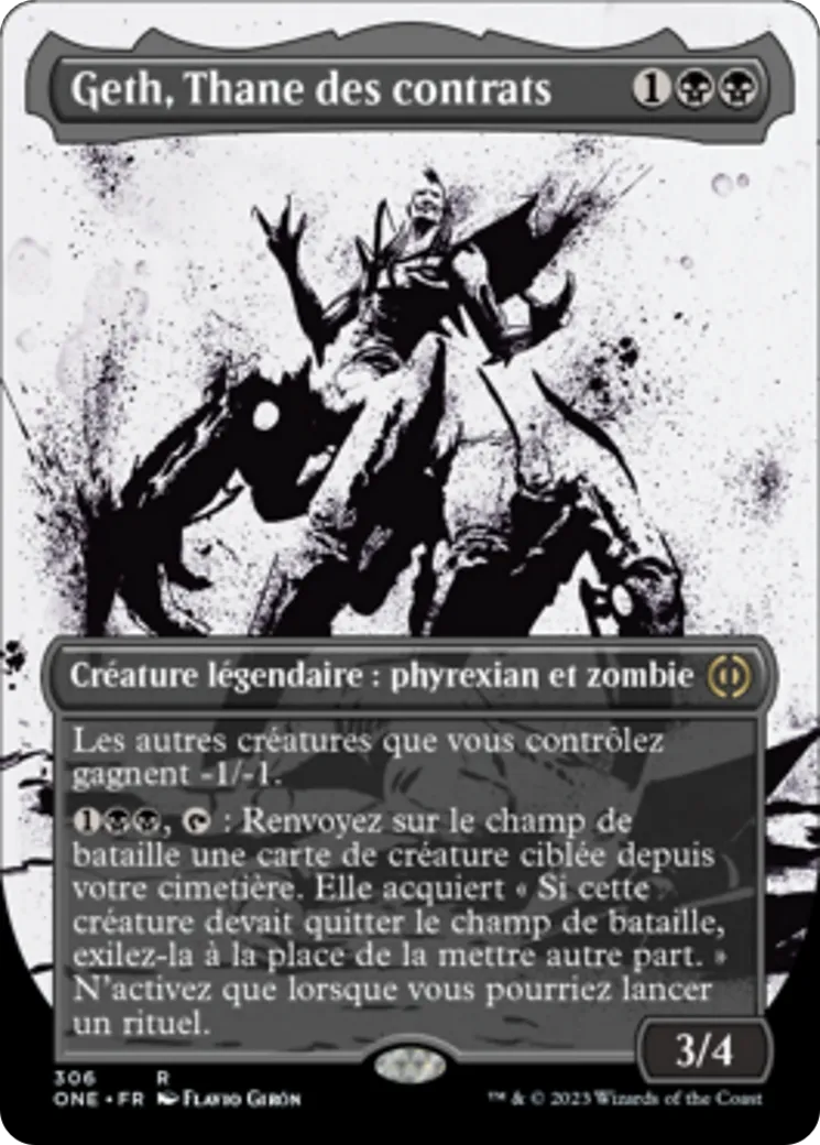 Geth, Thane des contrats — Phyrexia: All Will Be One — Magic: The Gathering