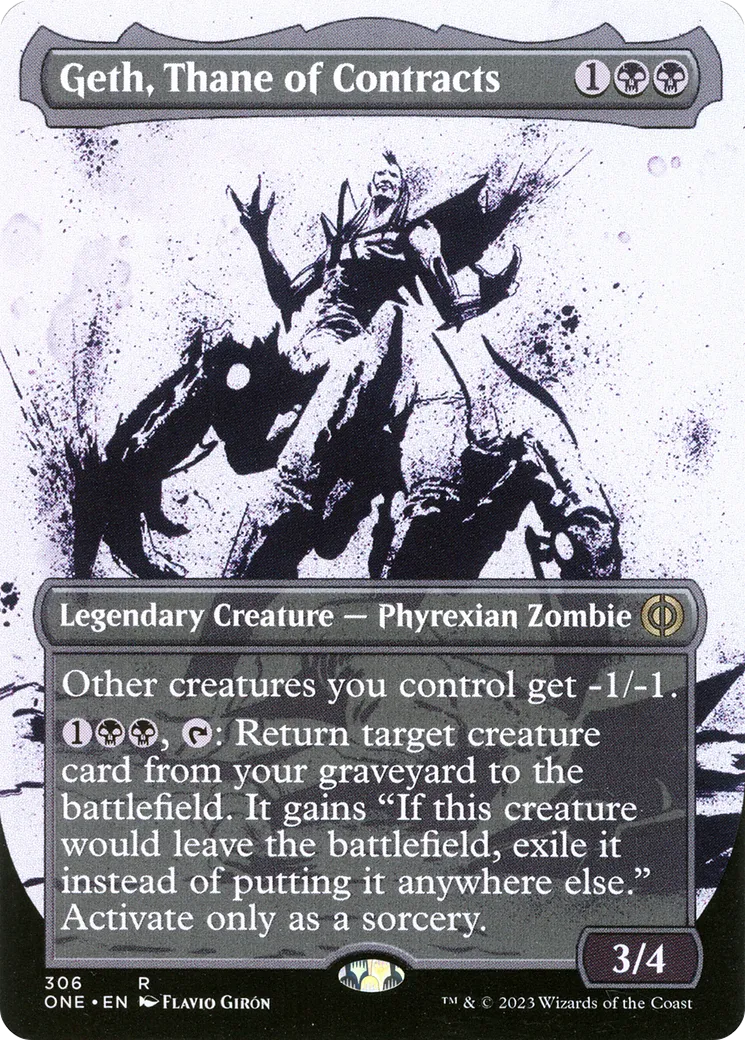 Geth, Thane of Contracts — Phyrexia: All Will Be One — Magic: The Gathering