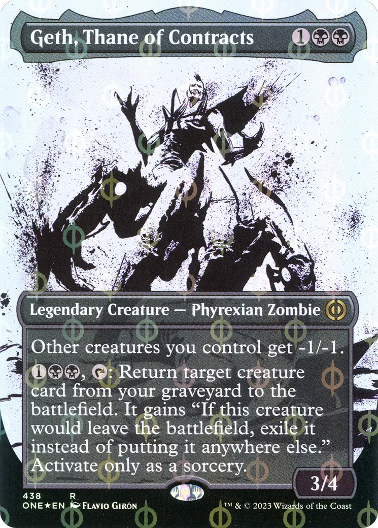 Geth, Thane of Contracts — Phyrexia: All Will Be One — Magic: The Gathering