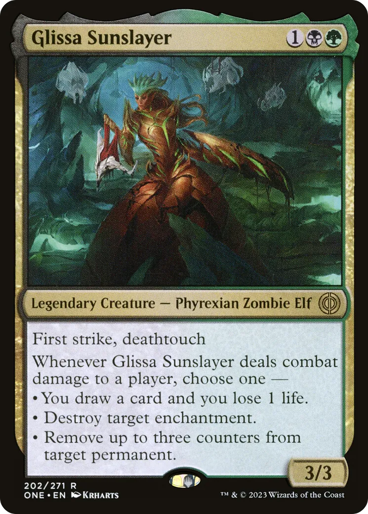 Glissa Sunslayer — Phyrexia: All Will Be One — Magic: The Gathering