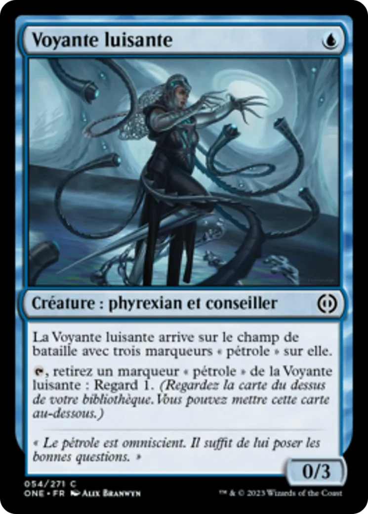 Voyante luisante — Phyrexia: All Will Be One — Magic: The Gathering