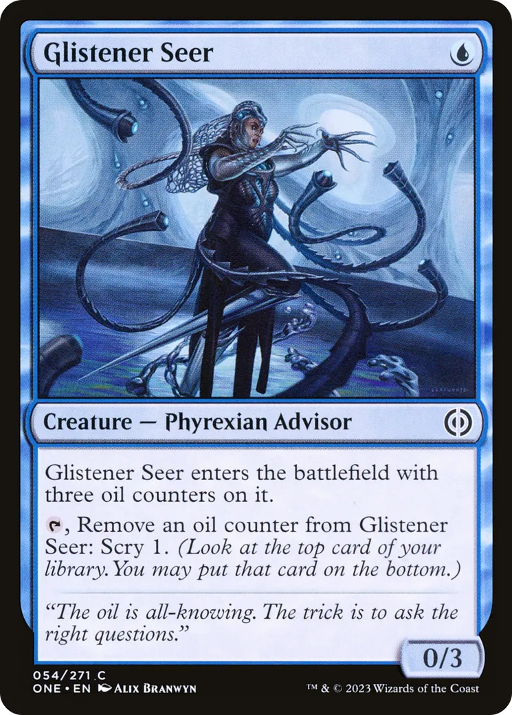 Voyante luisante — Phyrexia: All Will Be One — Magic: The Gathering