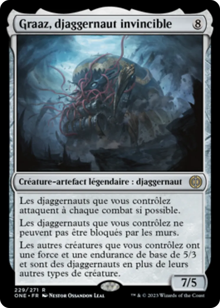 Graaz, djaggernaut invincible — Phyrexia: All Will Be One — Magic: The Gathering