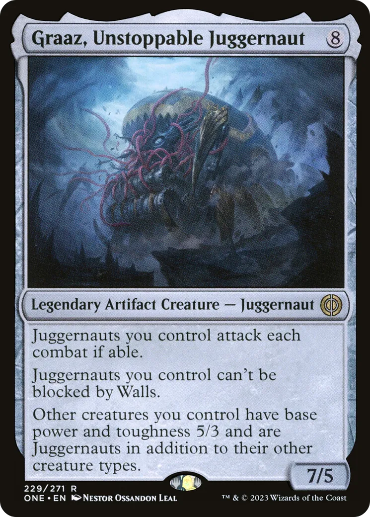 Graaz, Unstoppable Juggernaut — Phyrexia: All Will Be One — Magic: The Gathering