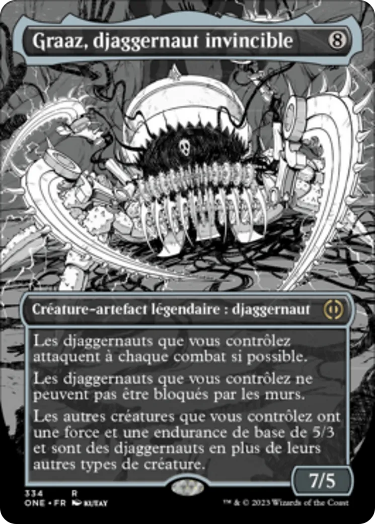 Graaz, djaggernaut invincible — Phyrexia: All Will Be One — Magic: The Gathering