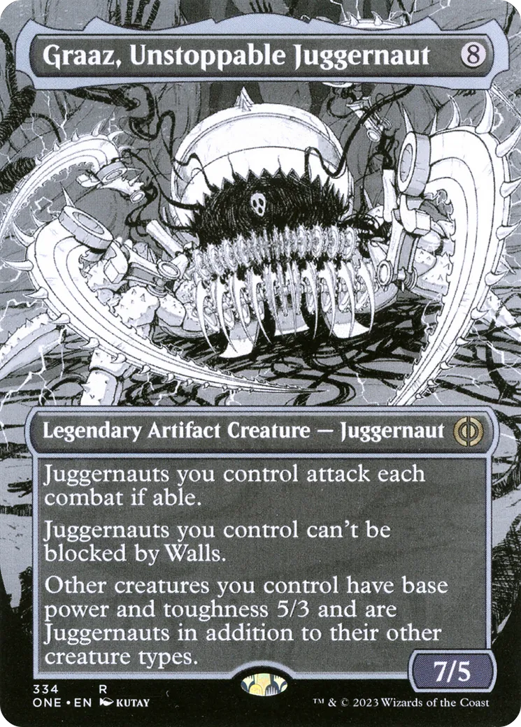 Graaz, djaggernaut invincible — Phyrexia: All Will Be One — Magic: The Gathering