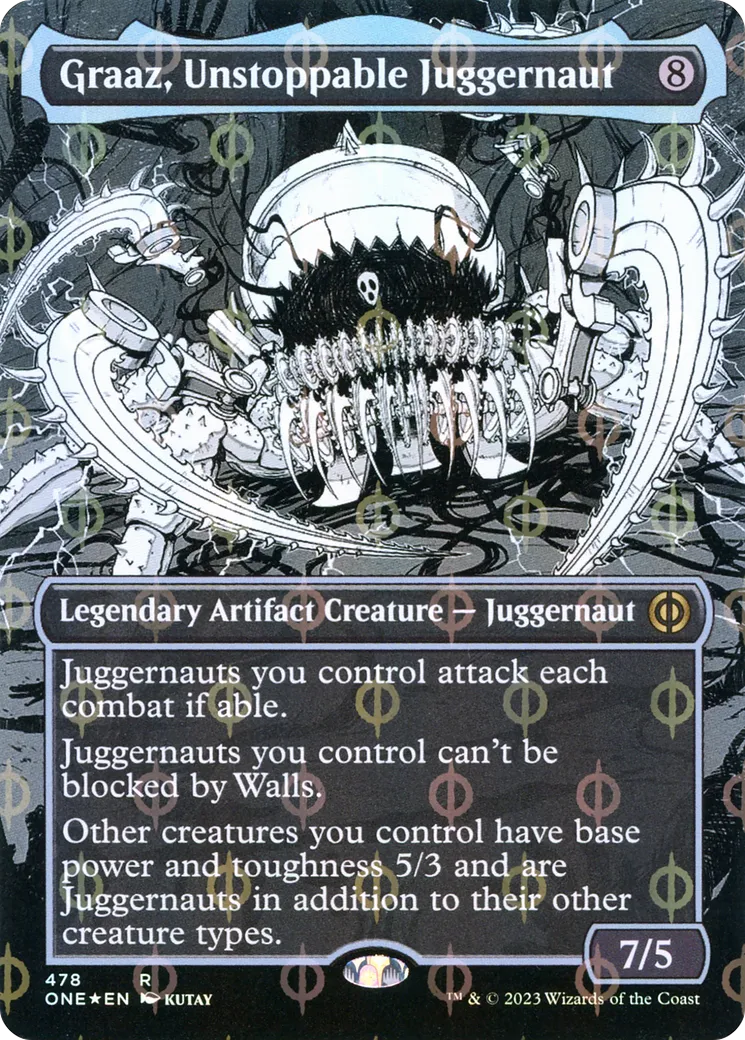 Graaz, djaggernaut invincible — Phyrexia: All Will Be One — Magic: The Gathering
