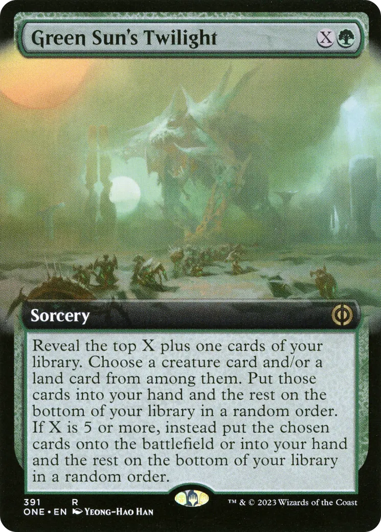 Green Sun's Twilight — Phyrexia: All Will Be One — Magic: The Gathering