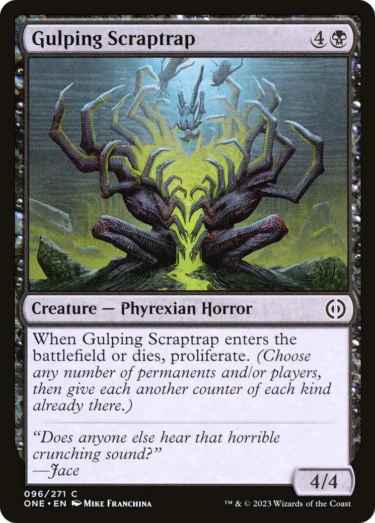 Piège à ferraille vorace — Phyrexia: All Will Be One — Magic: The Gathering