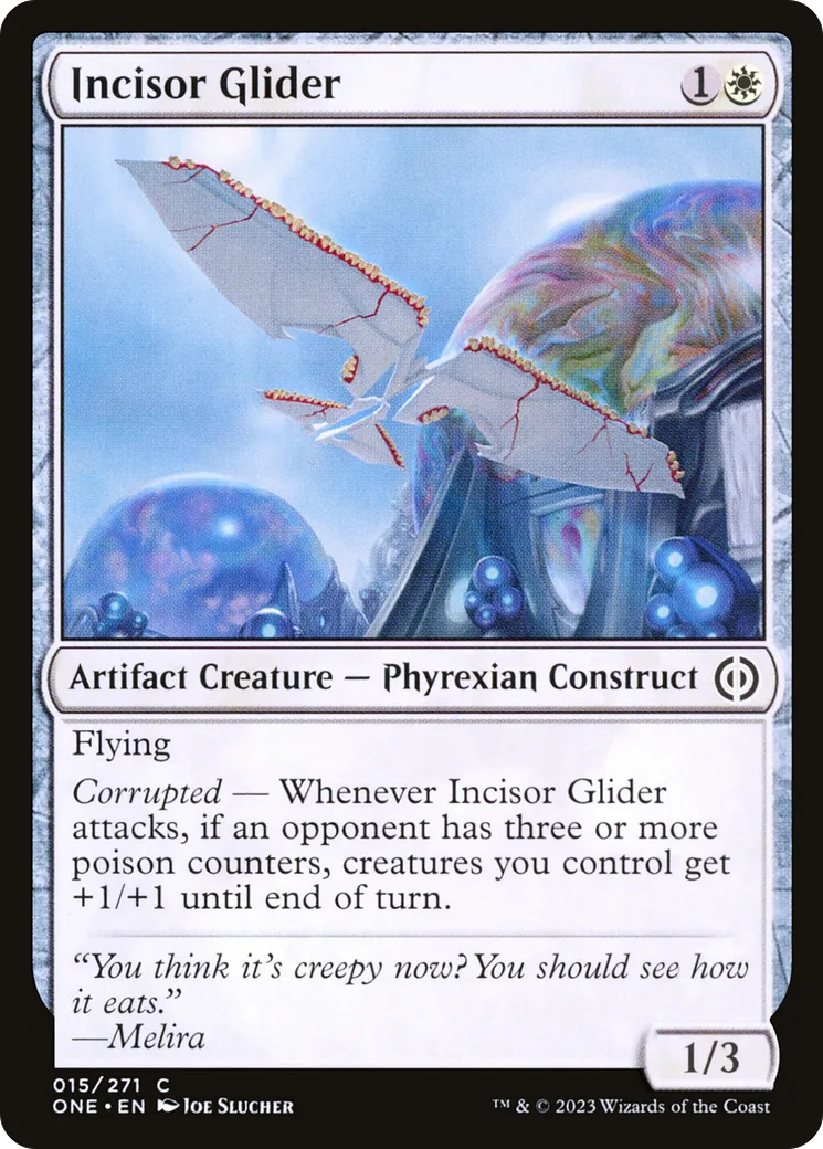 Planeur d'incisives — Phyrexia: All Will Be One — Magic: The Gathering