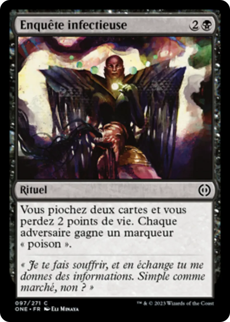 Enquête infectieuse — Phyrexia: All Will Be One — Magic: The Gathering