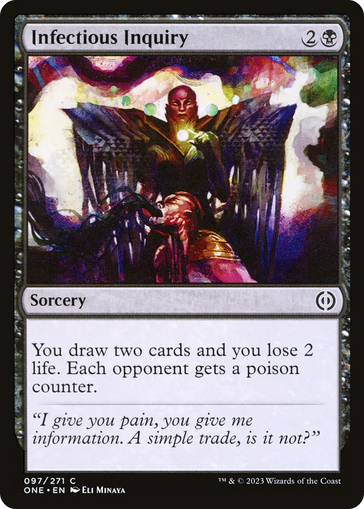 Infectious Inquiry — Phyrexia: All Will Be One — Magic: The Gathering
