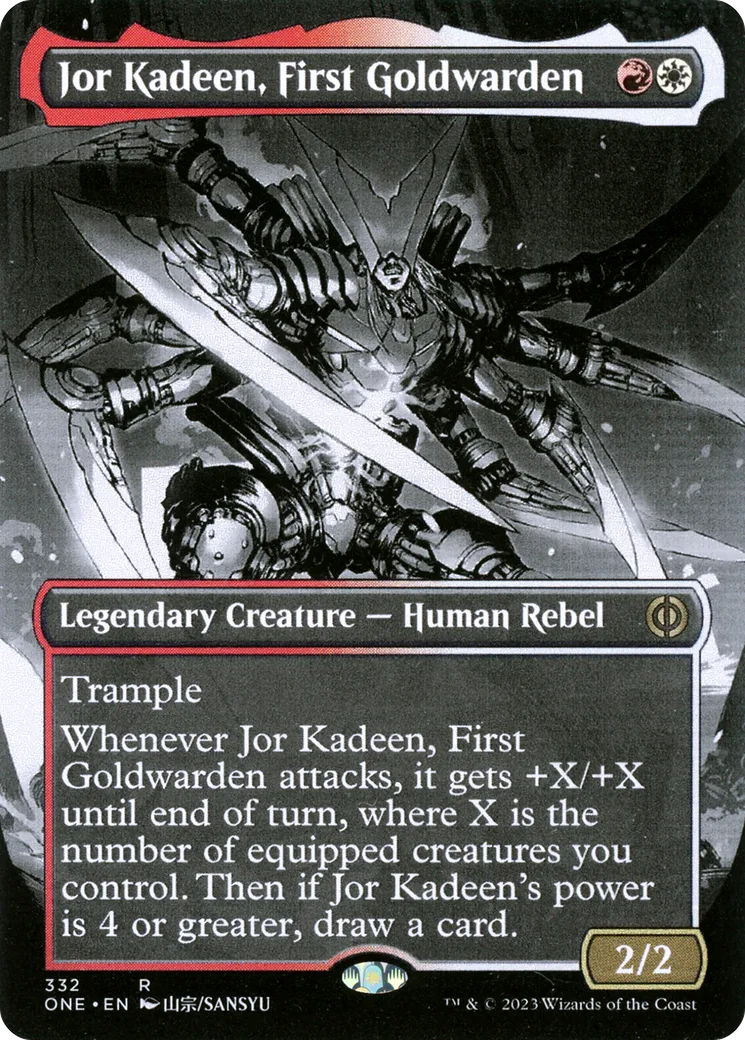 Jor Kadeen, First Goldwarden — Phyrexia: All Will Be One — Magic: The Gathering