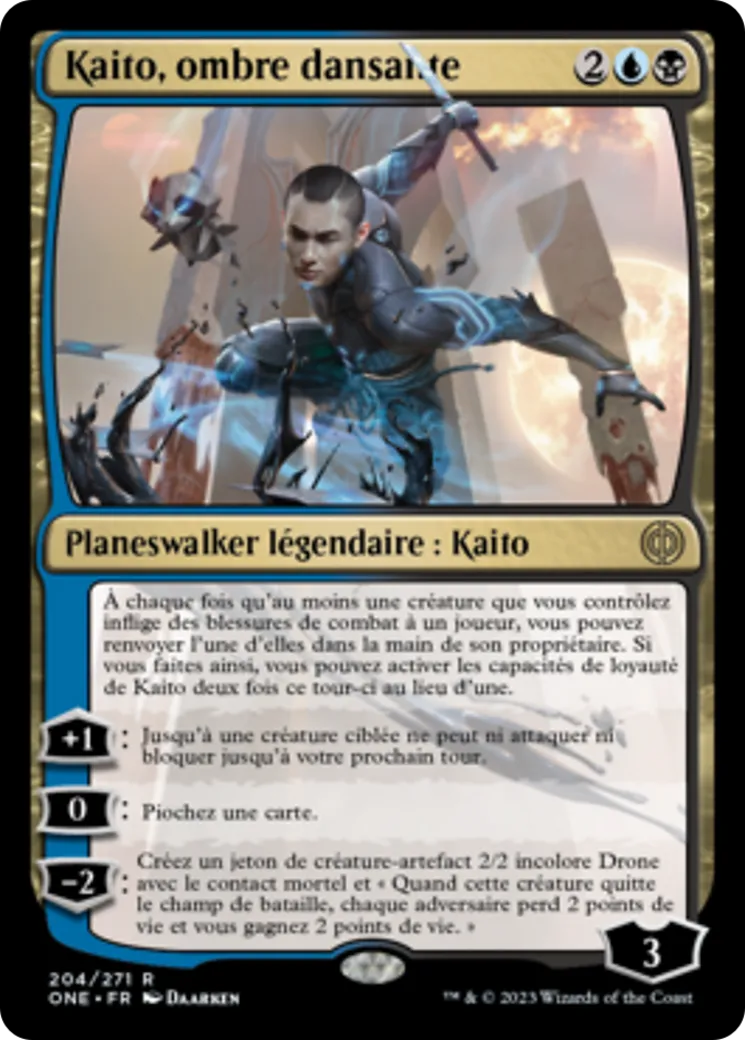 Kaito, ombre dansante from Phyrexia: All Will Be One - Magic: The Gathering