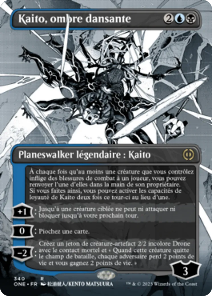 Kaito, ombre dansante — Phyrexia: All Will Be One — Magic: The Gathering