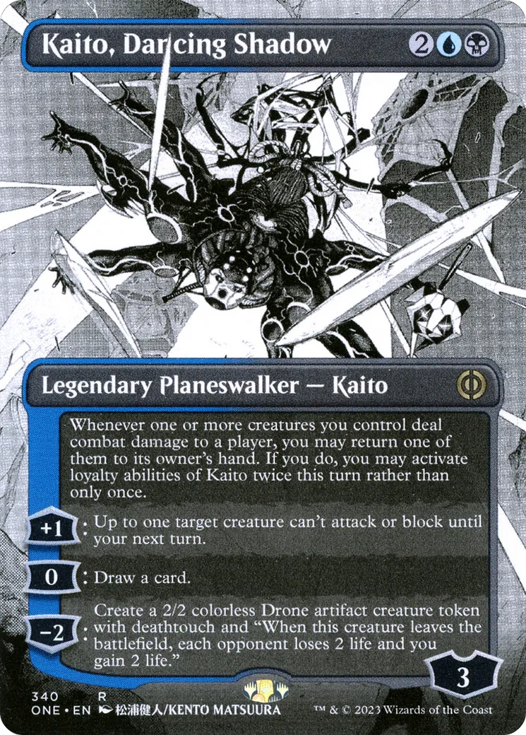 Kaito, ombre dansante — Phyrexia: All Will Be One — Magic: The Gathering