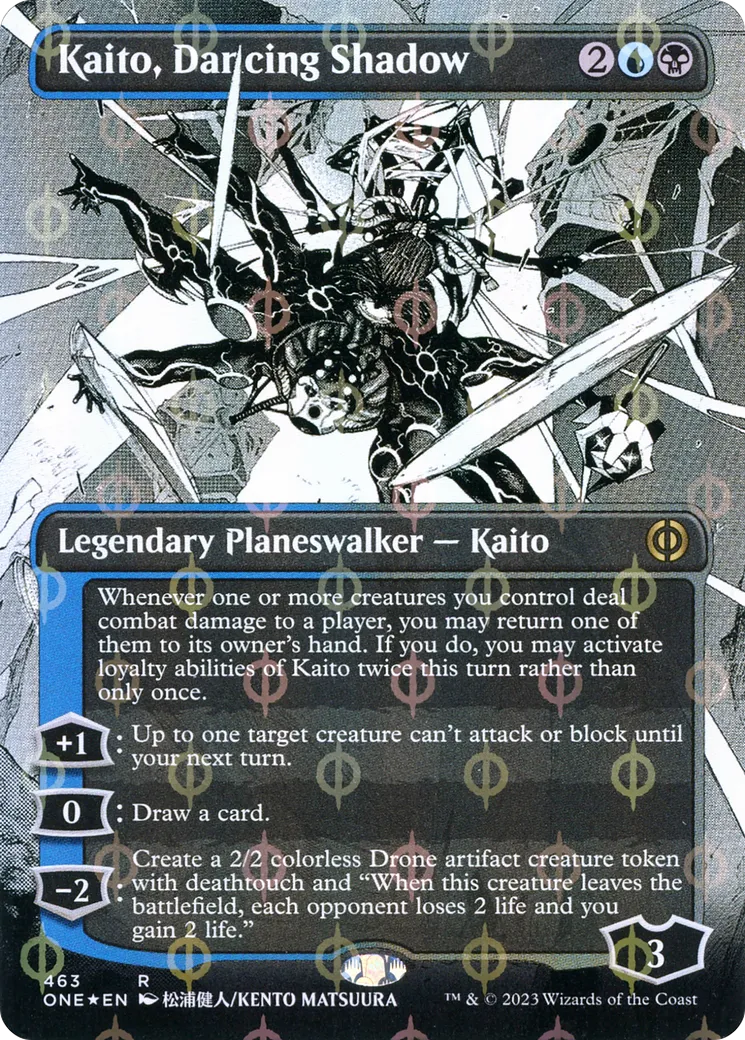 Kaito, ombre dansante — Phyrexia: All Will Be One — Magic: The Gathering