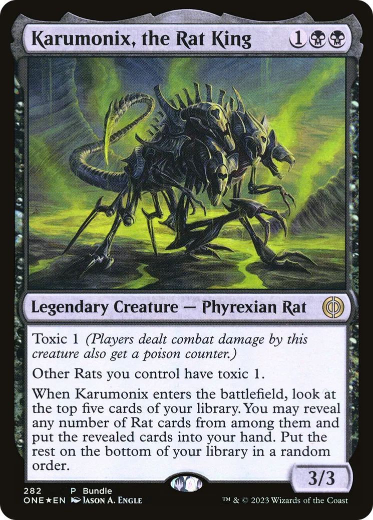 Karumonix, le roi des rats — Phyrexia: All Will Be One — Magic: The Gathering
