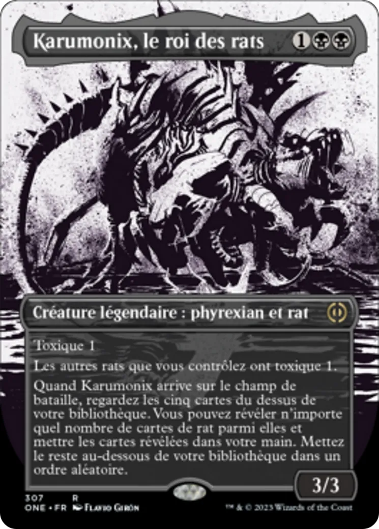 Karumonix, le roi des rats — Phyrexia: All Will Be One — Magic: The Gathering