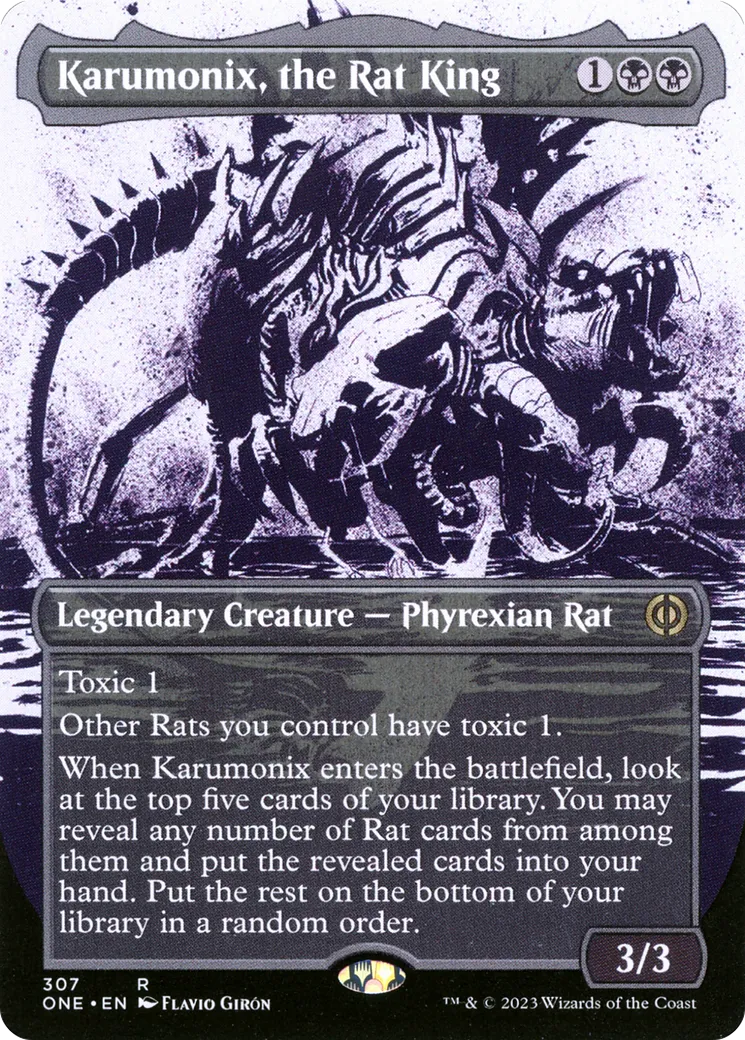 Karumonix, the Rat King — Phyrexia: All Will Be One — Magic: The Gathering