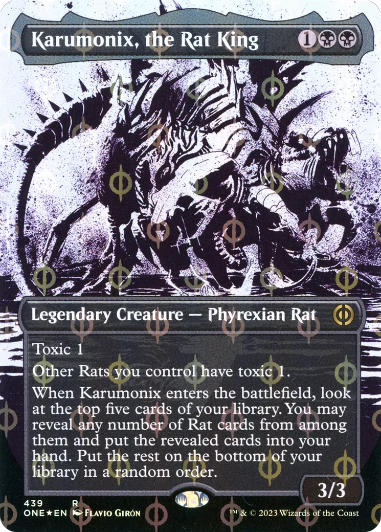 Karumonix, the Rat King — Phyrexia: All Will Be One — Magic: The Gathering