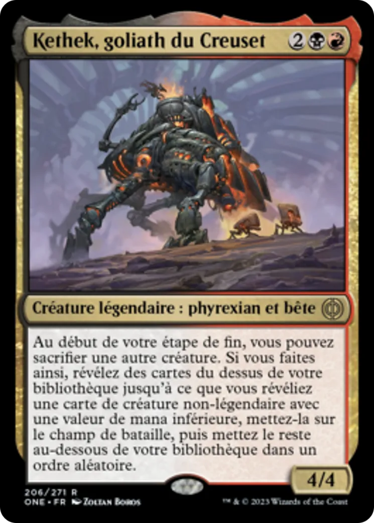 Kethek, goliath du Creuset — Phyrexia: All Will Be One — Magic: The Gathering