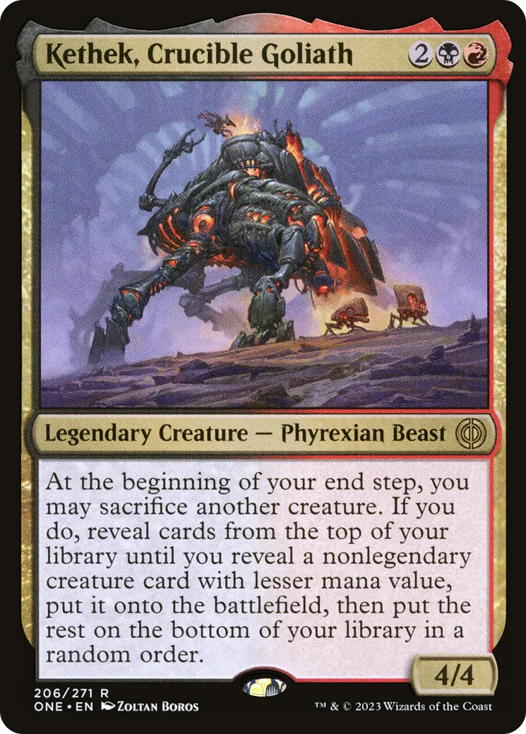 Kethek, goliath du Creuset — Phyrexia: All Will Be One — Magic: The Gathering