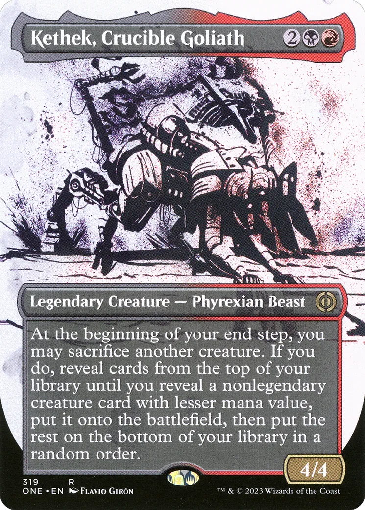 Kethek, goliath du Creuset — Phyrexia: All Will Be One — Magic: The Gathering