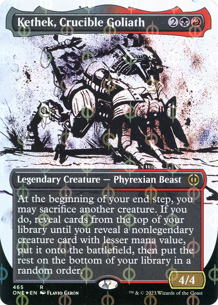 Kethek, goliath du Creuset — Phyrexia: All Will Be One — Magic: The Gathering