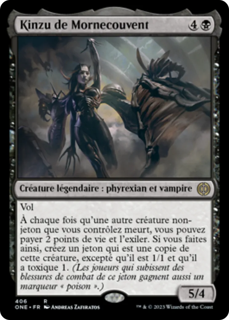 Kinzu de Mornecouvent — Phyrexia: All Will Be One — Magic: The Gathering