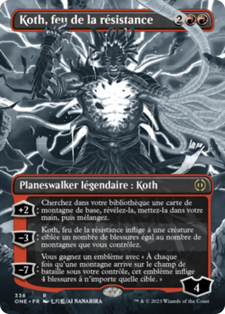 Koth, feu de la résistance — Phyrexia: All Will Be One — Magic: The Gathering