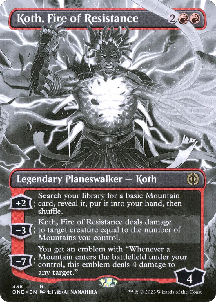 Koth, Fire of Resistance — Phyrexia: All Will Be One — Magic: The Gathering