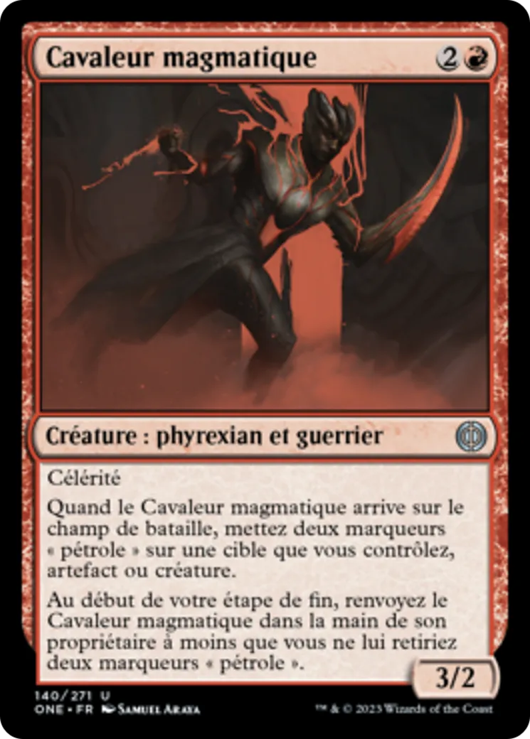 Cavaleur magmatique — Phyrexia: All Will Be One — Magic: The Gathering