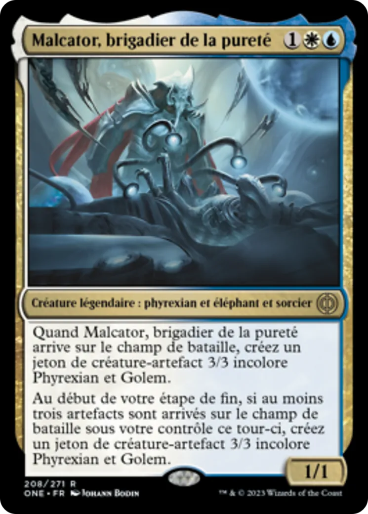 Malcator, brigadier de la pureté — Phyrexia: All Will Be One — Magic: The Gathering