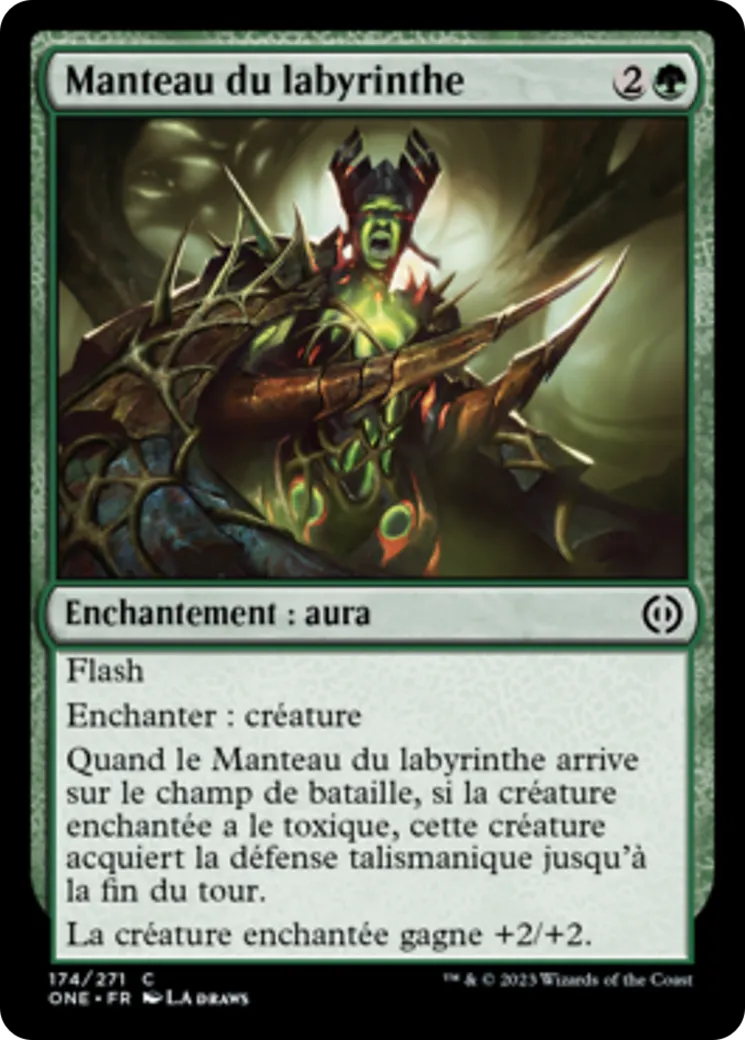 Manteau du labyrinthe — Phyrexia: All Will Be One — Magic: The Gathering